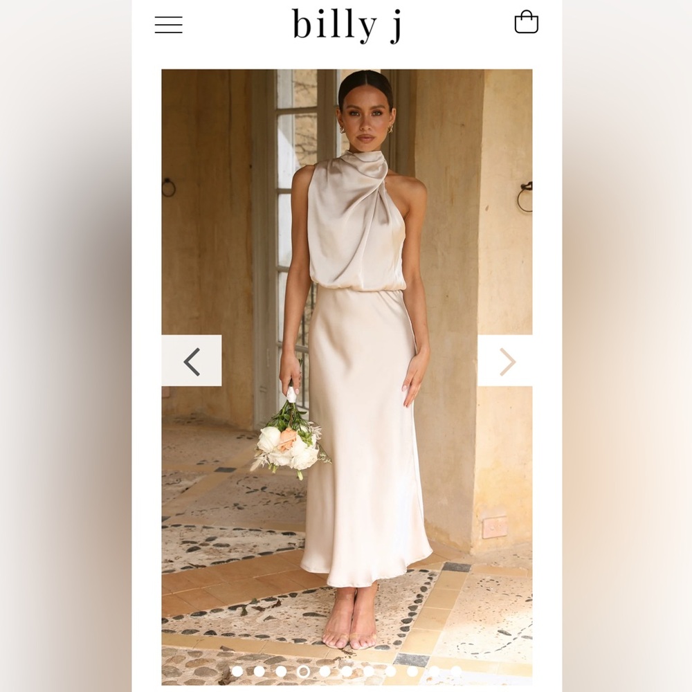 Esther Dress - Champagne